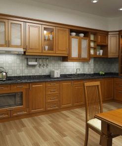 Tủ bếp gỗ Xoan Đào Tủ bếp gỗ Xoan Đào